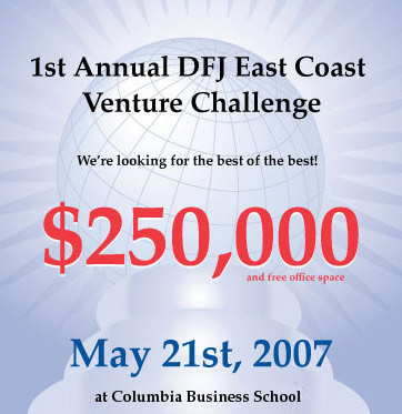 DFJ East Coast Venture Challenge Columbia University MBA