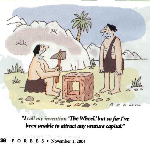 venture capital advice cartoon vc